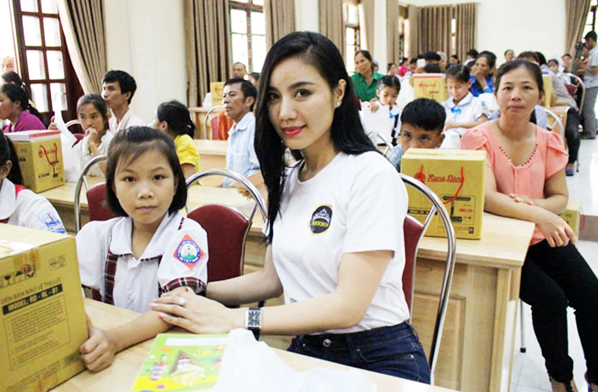 Nữ doanh nhân gốc Thái Nguyên với tấm lòng từ thiện